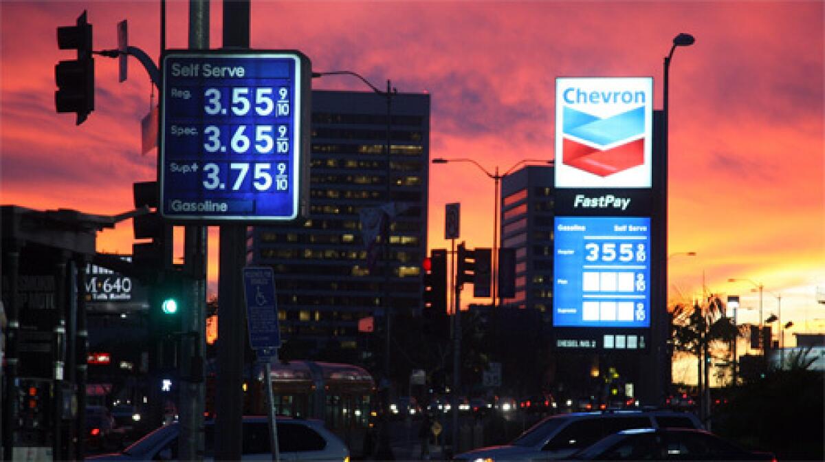 On Monday, service stations in the city were selling self-serve regular for an average of $3.221 a gallon. Consumer advocates and others smell a rip-off.