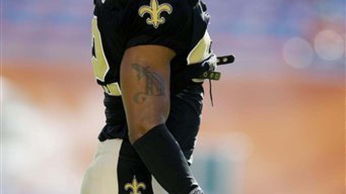 Saints' Darren Sharper: Money not a factor in his career now