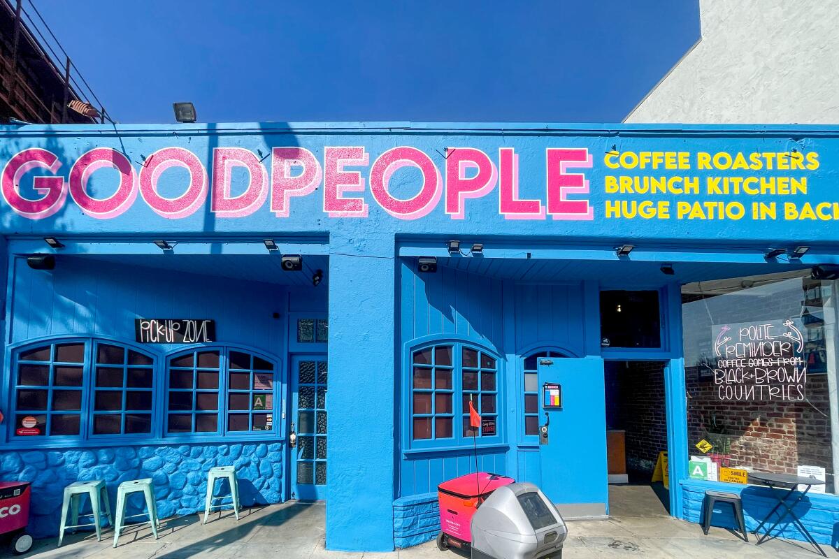 A photo of the exterior of Goodpeople.