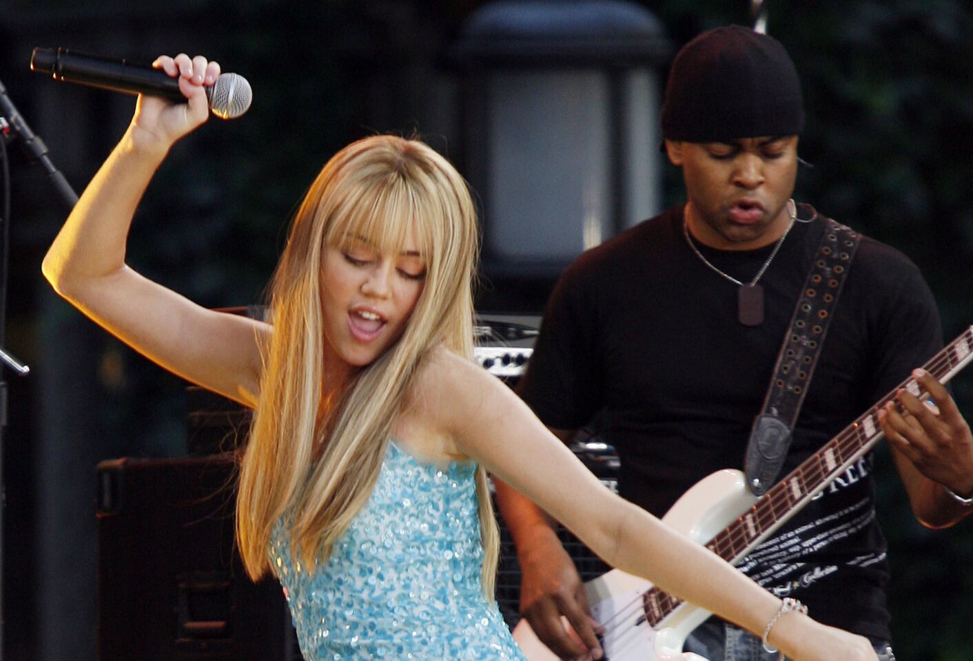 Miley played herself and her alter ego, Hannah Montana, in her 2007 tour, "Best of Both Worlds." Hard-core fans paid scalpers more than $1,000 for tickets to the show.