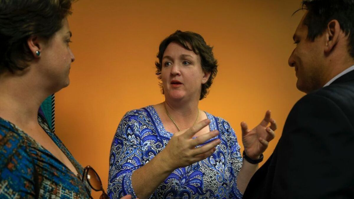 Rep. Katie Porter (D-Irvine) will share her story of a surprise medical bill at a hearing Tuesday.