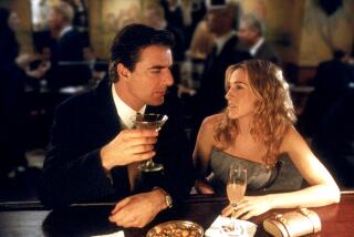 Chris Noth as Big and Sarah Jessica Parker as Carrie