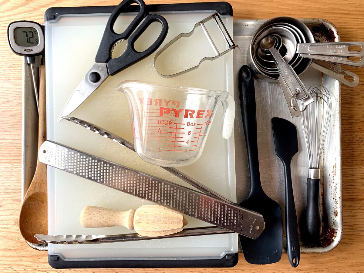 Virtually all the tools and equipment you need to cook efficiently in the kitchen.