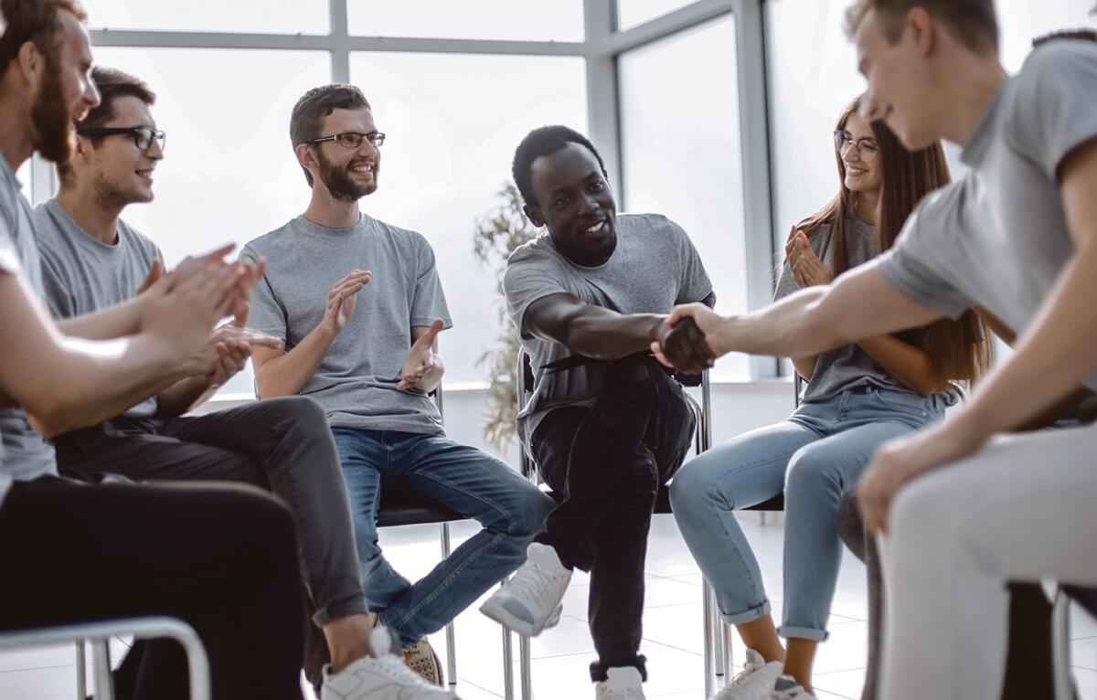 group of young people