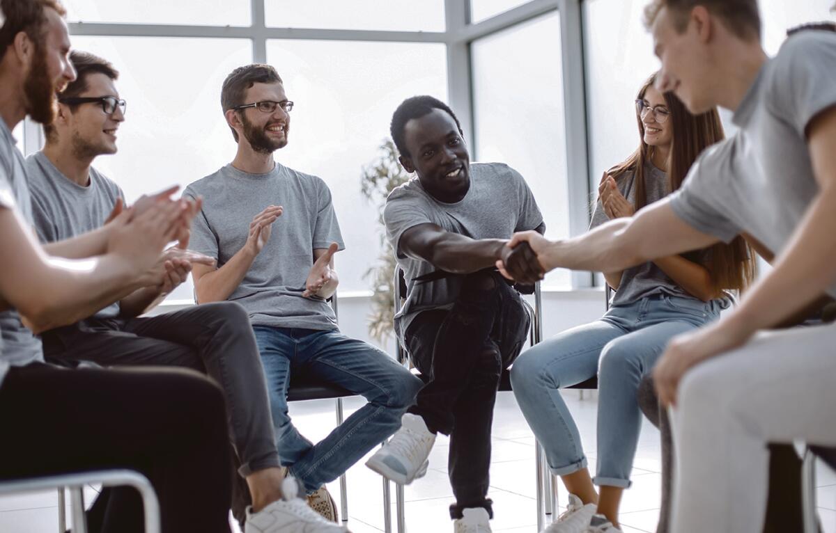 group of young people 