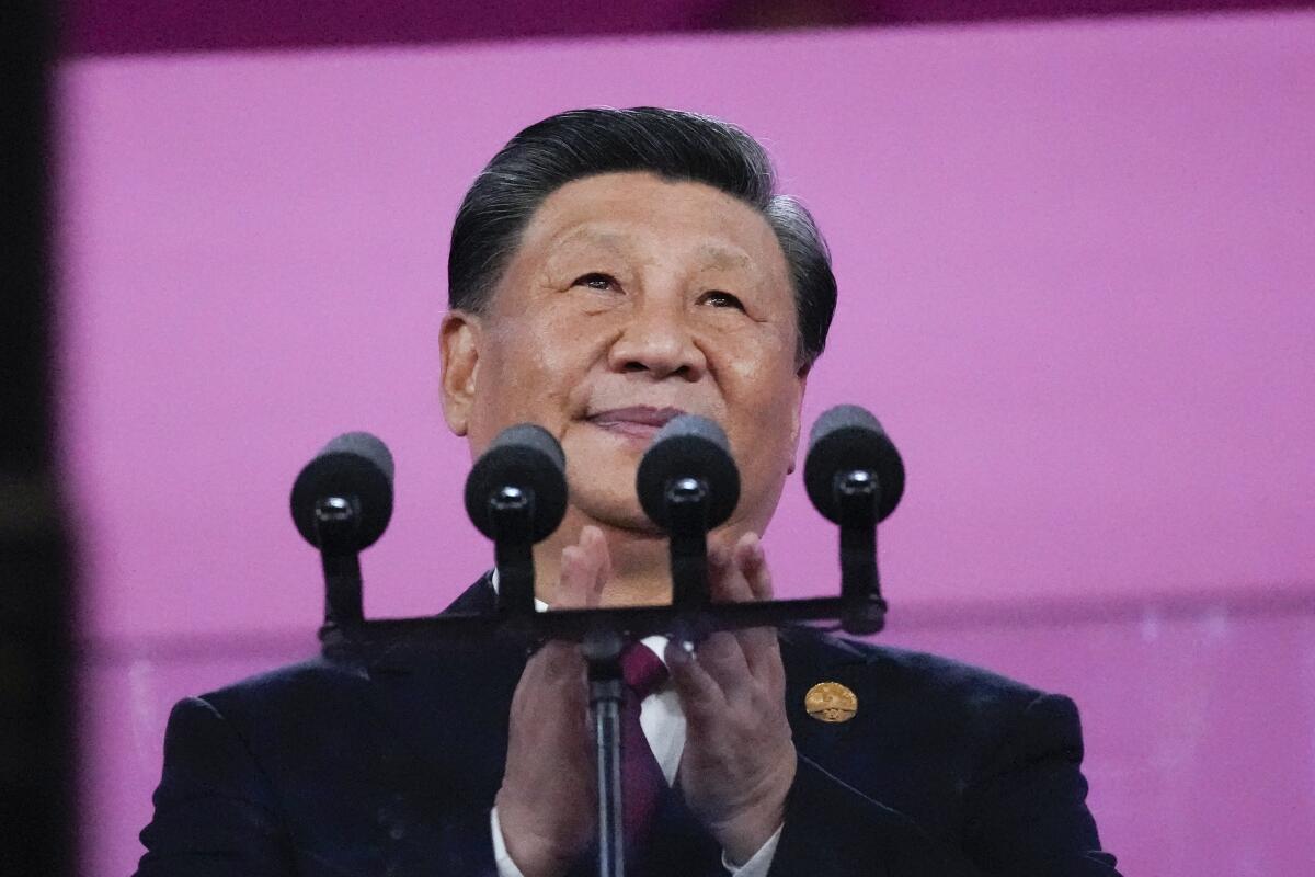 Chinese President Xi Jinping