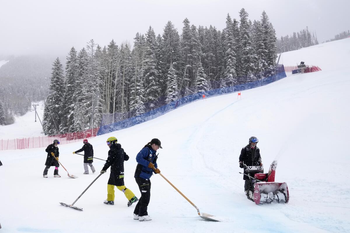 Beaver Creek men's World Cup downhill canceled for the second