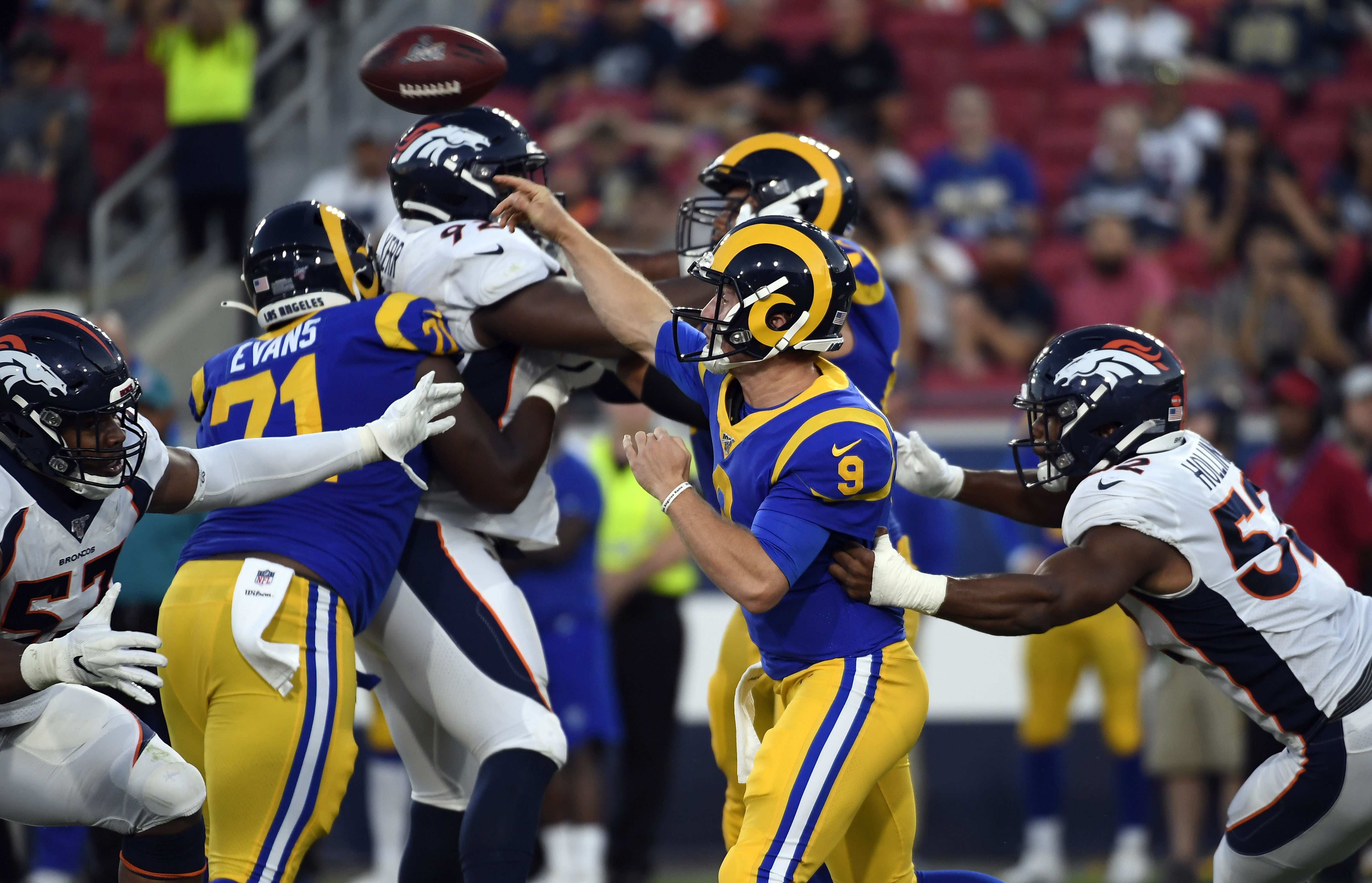 John Wolford making the most of his opportunity with Rams in preseason